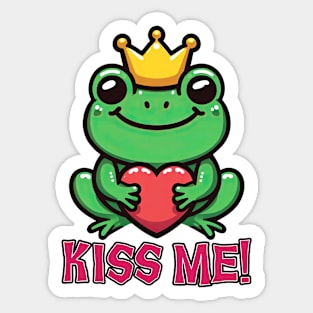 Frog Prince 32 Sticker